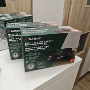 Rychlonabíječka dvojtá Parkside
